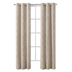The Big One® 2-pack Drew Geo Decorative Window Curtains