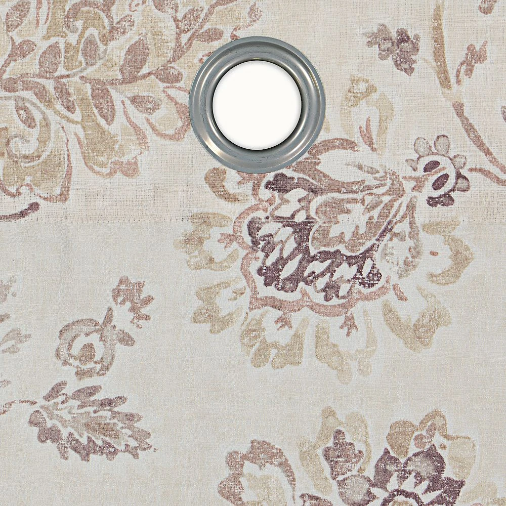 The Big One® 2-pack Sophia Floral Decorative Window Curtains 4 The Big One® 2-pack Sophia Floral Decorative Window Curtains - Image 4