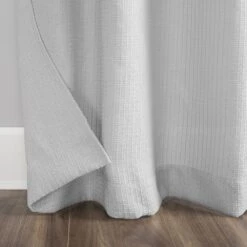 The Big One® 2-pack Raiden Solid Grommet Decorative Window Curtain Set 10 The Big One® 2-pack Raiden Solid Grommet Decorative Window Curtain Set -The Big One Shop 3891466 ALT4