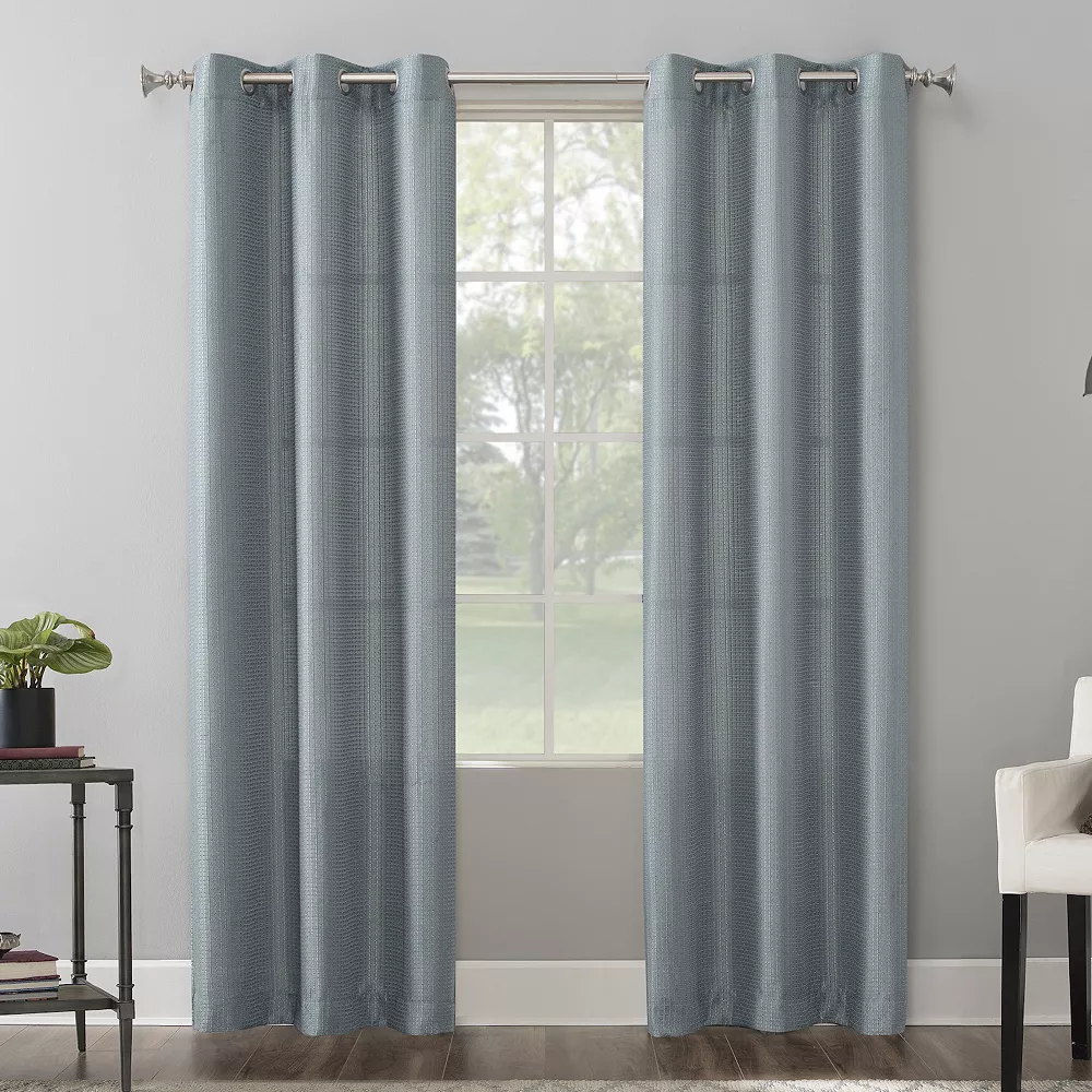 The Big One® 2-pack Raiden Solid Grommet Decorative Window Curtain Set 1 The Big One® 2-pack Raiden Solid Grommet Decorative Window Curtain Set