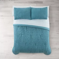 The Big One® Crinkle Comforter Set With Sheets -The Big One Shop 4362469 ALT4
