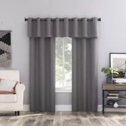 The Big One® 2-pack Kentfield Woven Texture Solid Room Darkening Window Curtain Set 11 The Big One® 2-pack Kentfield Woven Texture Solid Room Darkening Window Curtain Set -The Big One Shop 4451970 ALT6