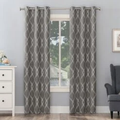 The Big One® 2-pack Kentfield Embroidery Room Darkening Window Curtain Set