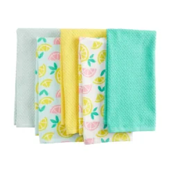 The Big One® Citrus Print Kitchen Towel 5-pk.