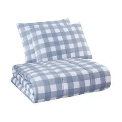 The Big One® Sawyer Gingham Reversible Comforter Set With Sheets -The Big One Shop 4658218 ALT4