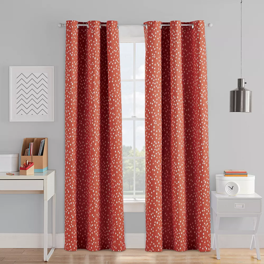The Big One Kids™ Dot Blackout 2-pack Window Curtain Set 1 The Big One Kids™ Dot Blackout 2-pack Window Curtain Set