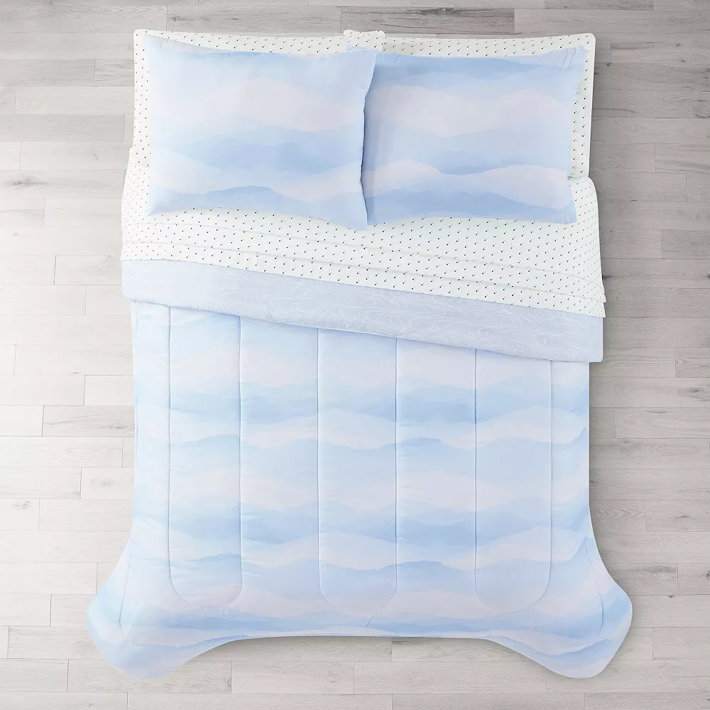 The Big One® Skylar Watercolor Reversible Comforter Set With Sheets 2 The Big One® Skylar Watercolor Reversible Comforter Set With Sheets - Image 2