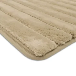 The Big One® Faux Fur Memory Foam Bath Rug -The Big One Shop 4794702 ALT2