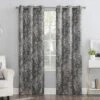 The Big One® 2-pack Dabney Floral Grommet Decorative Window Curtain Set