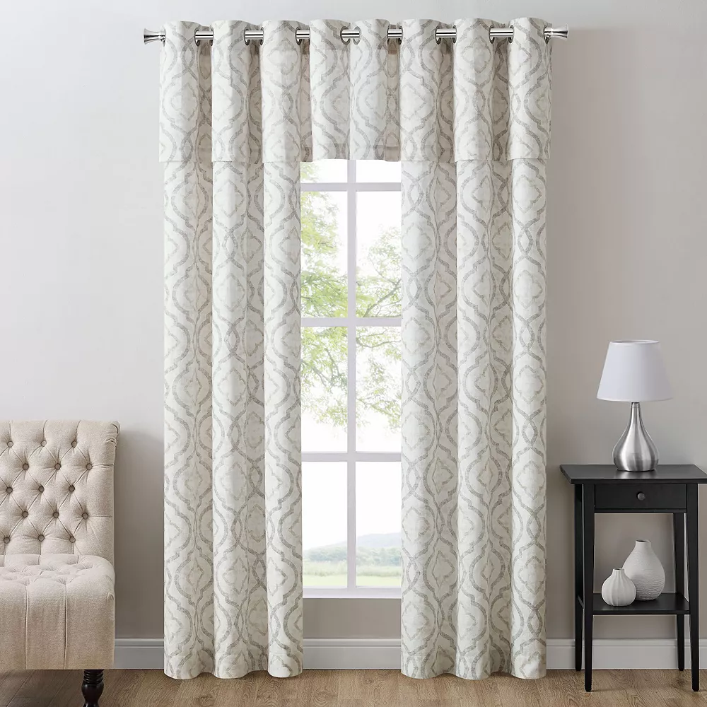 The Big One® 2-Pack Madalyn Decorative Window Curtain Set 4 The Big One® 2-Pack Madalyn Decorative Window Curtain Set - Image 4