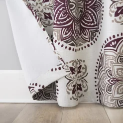 The Big One® Kentifield Medallion Print Room Darkening 2-pack Window Curtain Set -The Big One Shop 5033741 ALT3