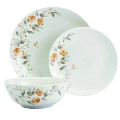 The Big One® Warm Floral 12-pc. Dinnerware Set -The Big One Shop 5046097 ALT3