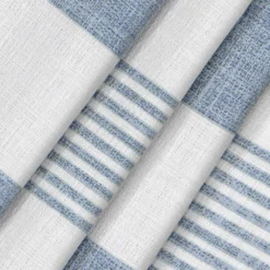 The Big One® Blue Declan 2-Pack Window Curtain Set -The Big One Shop 5115502 ALT4