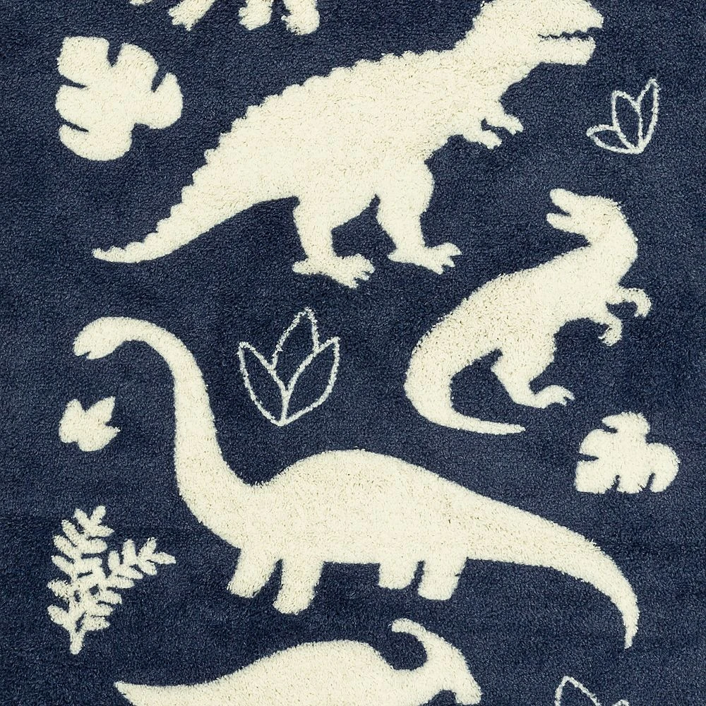 The Big One Kids™ Shag Dinosaur Washable Throw And Area Rug 3 The Big One Kids™ Shag Dinosaur Washable Throw And Area Rug - Image 3