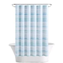 The Big One® Amelia Stripe 13-Piece Peva Shower Curtain And Hooks Set