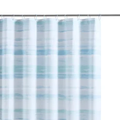 The Big One® Amelia Stripe 13-Piece Peva Shower Curtain And Hooks Set -The Big One Shop 5273318 ALT2