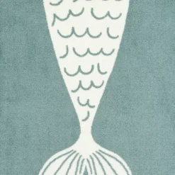 The Big One Kids™ Shag Mermaid Washable Throw And Area Rug -The Big One Shop 5297857 ALT2