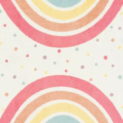 The Big One Kids™ Shag Rainbow Washable Throw And Area Rug -The Big One Shop 5297921 ALT2