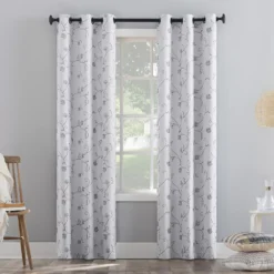 The Big One® 2-Pack Livia Grommet Light Filtering Curtain