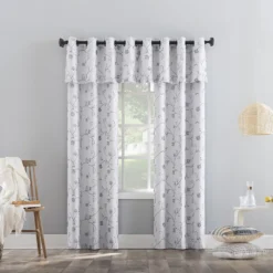 The Big One® 2-Pack Livia Grommet Light Filtering Curtain -The Big One Shop 5318110 ALT6