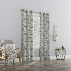 The Big One® 2-Pack Tenavi Grommet Room Darkening Curtain -The Big One Shop 5318172 ALT4