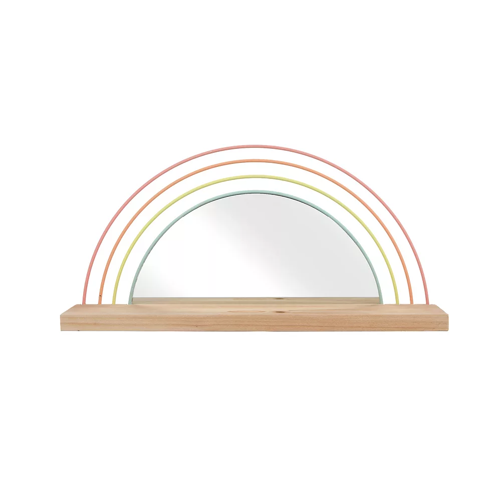 The Big One® Rainbow Mirror Wall Shelf 1 The Big One® Rainbow Mirror Wall Shelf