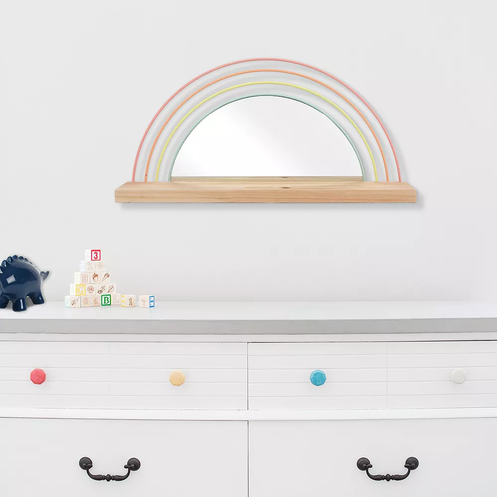 The Big One® Rainbow Mirror Wall Shelf 2 The Big One® Rainbow Mirror Wall Shelf - Image 2