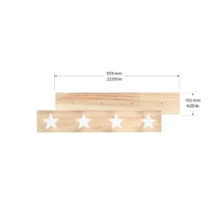 The Big One® Star 4-Hook Wall Decor -The Big One Shop 5580631 ALT3