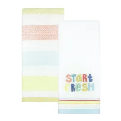 The Big One® Sidney Start Fresh 2-Pack Hand Towel Set