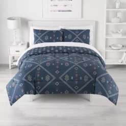 The Big One® Quinn Diamond Print Reversible Comforter Set With Sheets