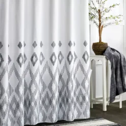 The Big One® Geo Diamonds Shower Curtain -The Big One Shop 5738895 ALT2