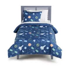 The Big One Kids™ Evan Navy Space Reversible Comforter Set With Shams