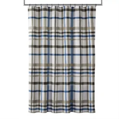 The Big One® Logan 13-Piece Plaid Shower Curtain & Hook Set