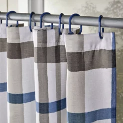 The Big One® Logan 13-Piece Plaid Shower Curtain & Hook Set -The Big One Shop 5809876 ALT2