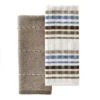 The Big One® Logan Stripe 2-pack Hand Towel Set