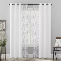 The Big One® Aldo 4-Piece Window Curtain Set