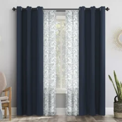 The Big One® Calia 4-Piece Window Curtain Set