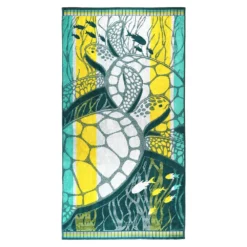 The Big One® Turtle Extra Large Woven Beach Towel