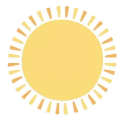 The Big One® Large Sun Wall Decal