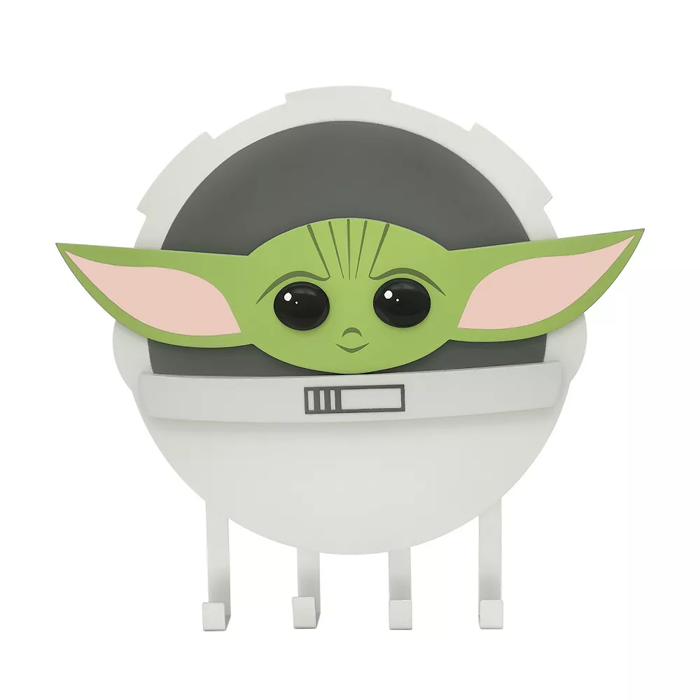 Star Wars Grogu Aka Baby Yoda Wall Hooks By The Big One® 1 Star Wars Grogu Aka Baby Yoda Wall Hooks By The Big One®