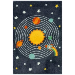 The Big One® Kids Space Shag Area And Washable Throw Rugs
