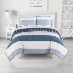 The Big One® Griffon Stripe Reversible Quilt Set
